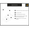 AUDAC Digital Paging Microphone for 8 Zones