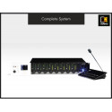 AUDAC Digital Paging Microphone for 8 Zones