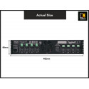  AUDAC WaveDynamics™ Quad Channel Class D Power Amplifier 