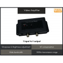 1 in 1 out Composite Video Amplifier, RCA connector