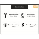  4 in 4 out Composite Video Amplifier, RCA connector