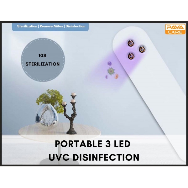 3 UVC LEDs Germicidal Disinfection Sterilizer