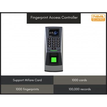Fingerprint Access Controller with Mifare RFID Reader