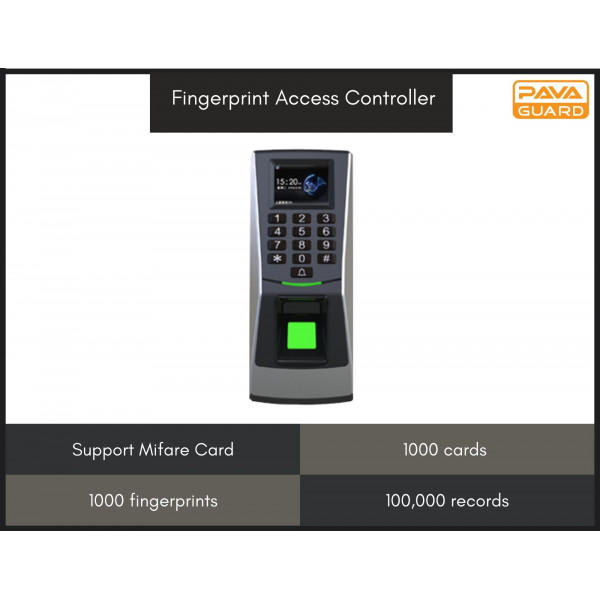 Fingerprint Access Controller with Mifare RFID Reader