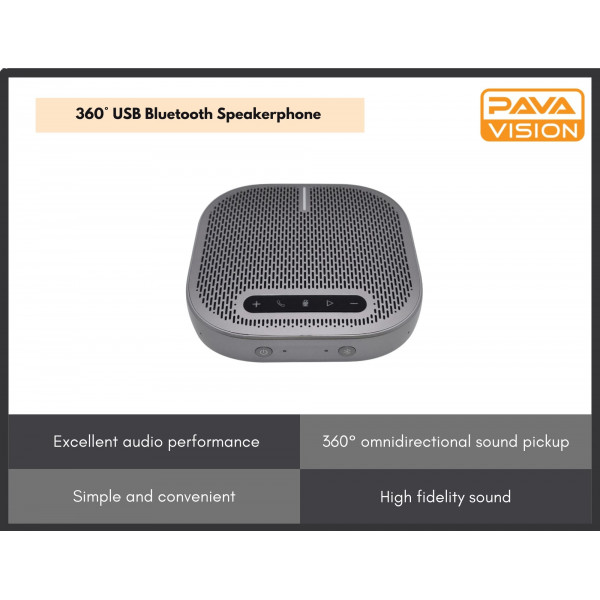 360° Conference USB Bluetooth Speakerphone