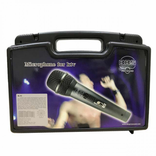 BBS K11 High Quality Super-Cardioid Handheld Wire Microphone