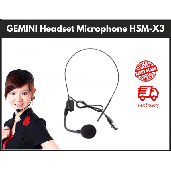 Gemini Headset Microphone HSM-X3